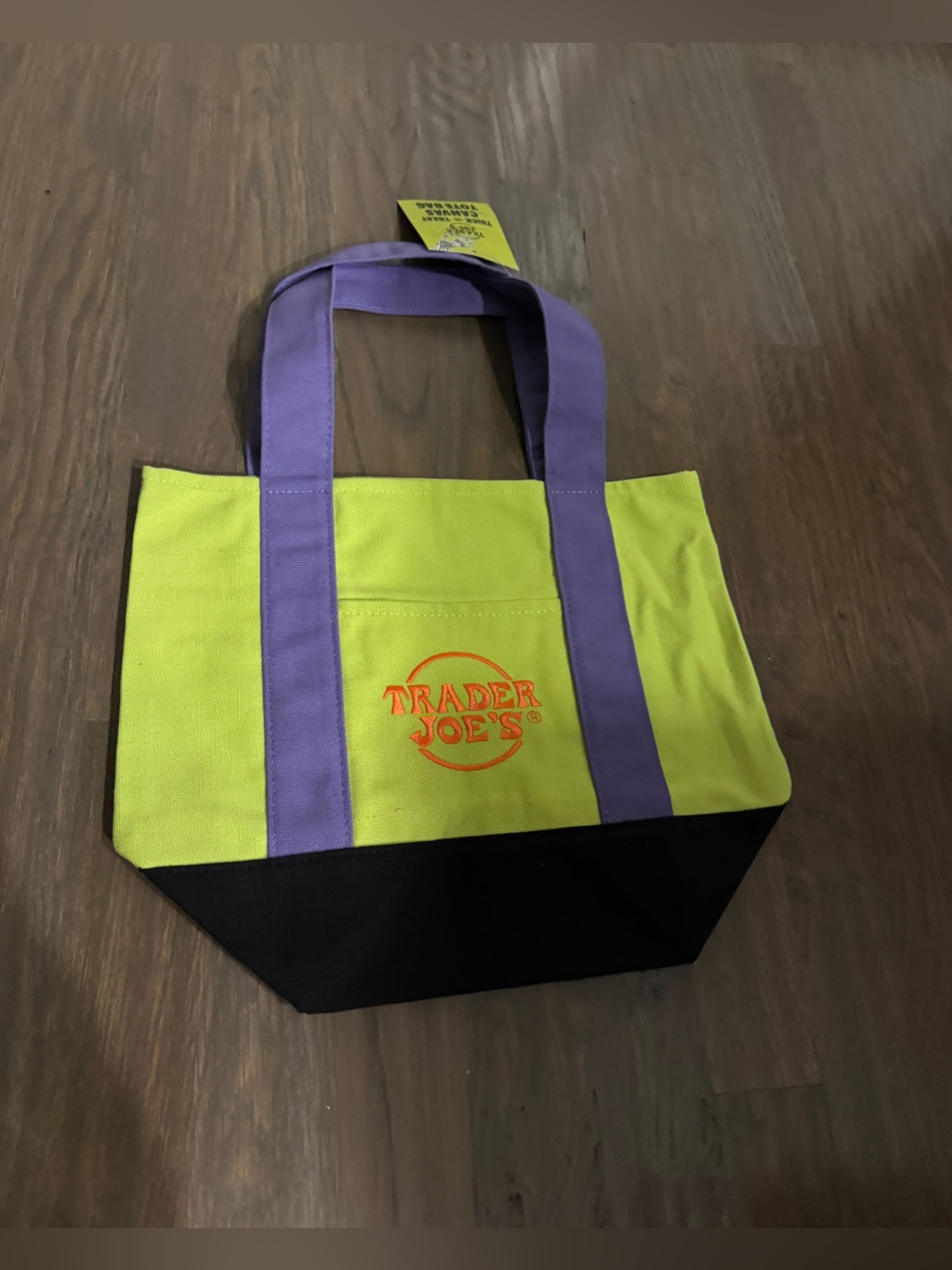 Trader Joe’s Halloween small tote bag Limited edition New with tag